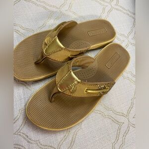 Sperry Gold Sandals for Women
